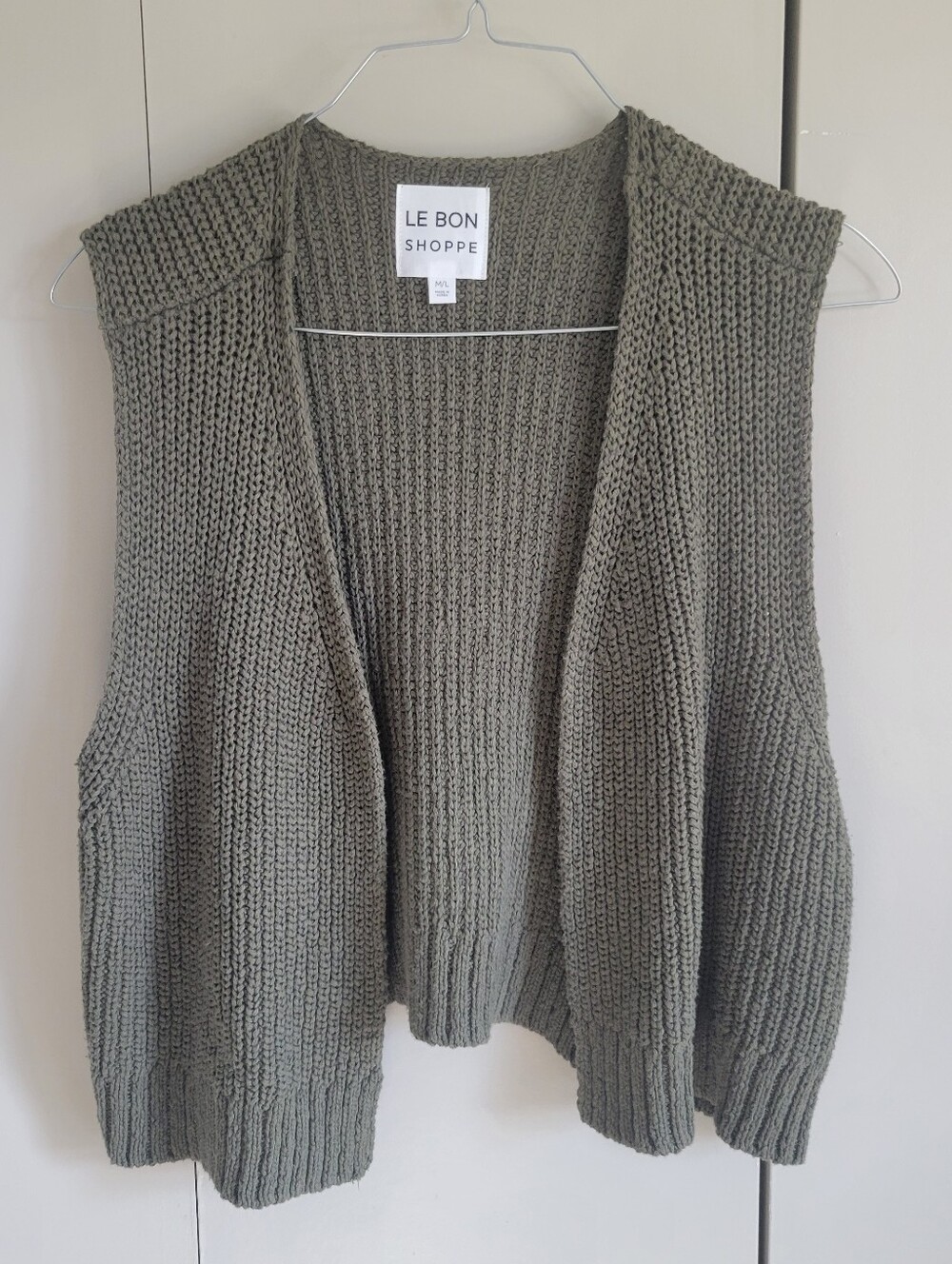 Le Bon Shoppe Vest GREEN